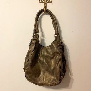 Gold Bronze Purse